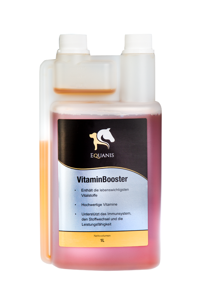 Equanis | Vitamin Booster | 1 Liter flüssig |  Die Vitaminkur für ihr Pferd