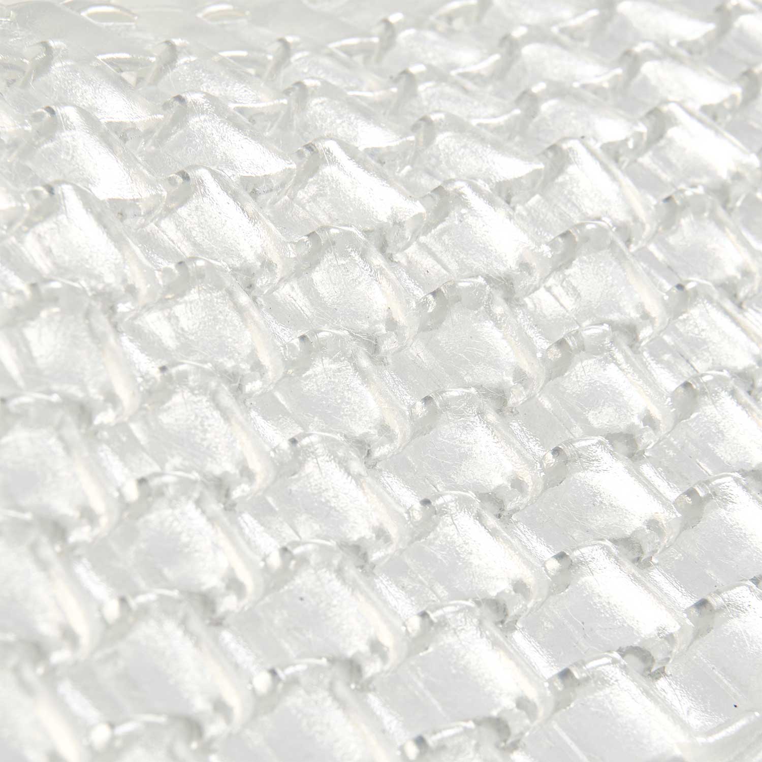Acavallo | Respira Air Release Gel-Pad mit Schaffelleinsätzen und vorderer Erhöhung Weiß | Gel Transparent