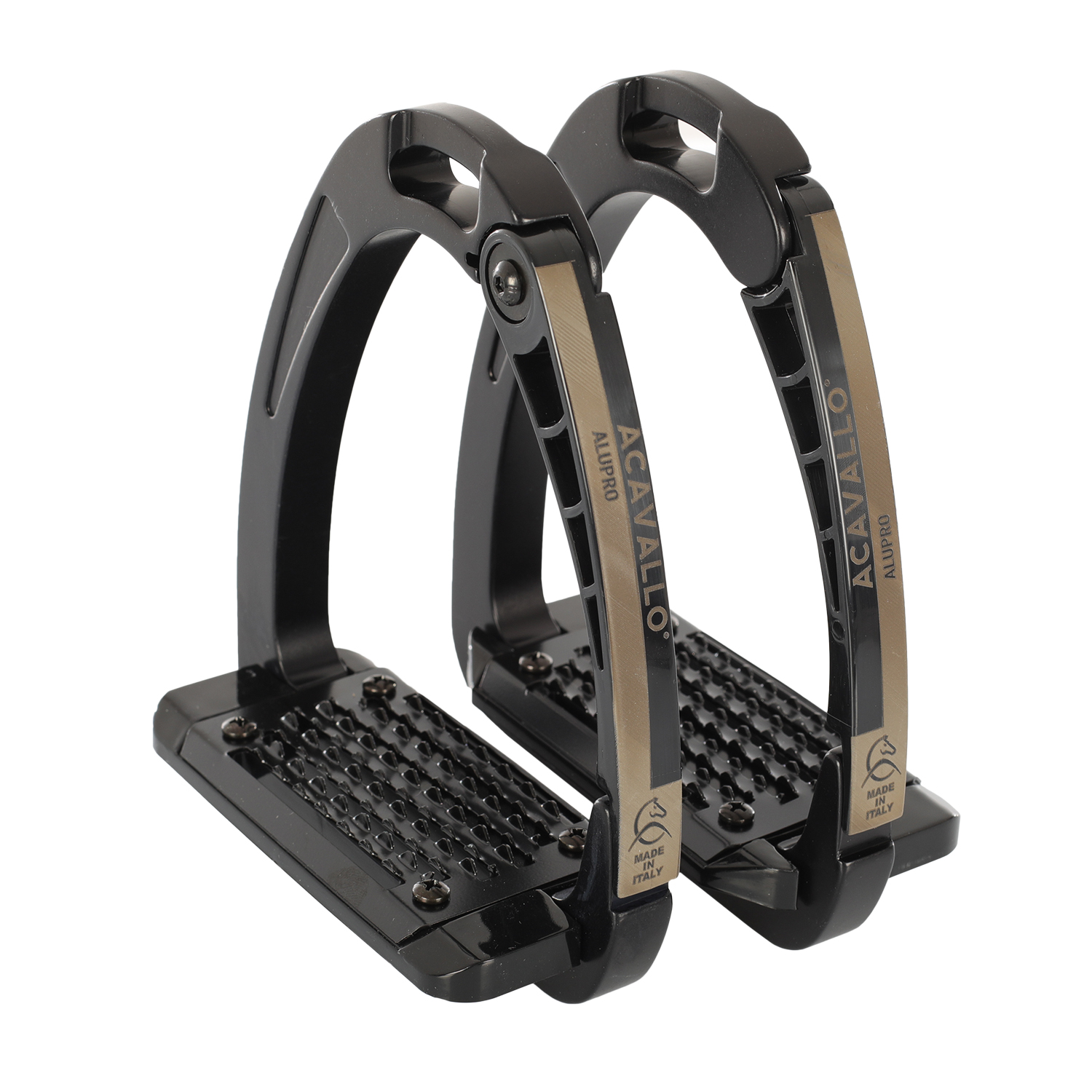 Acavallo | Steigbügel ARENA ALUPRO total black