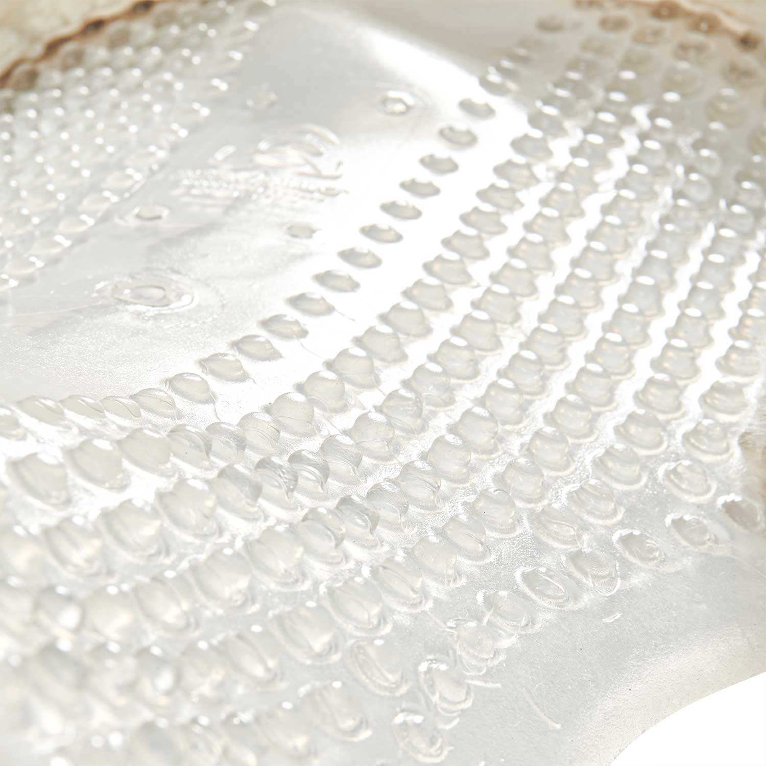 Acavallo | Massage Gel Pad  m. Schaffelleinsätzen Natur | Gel Transparent