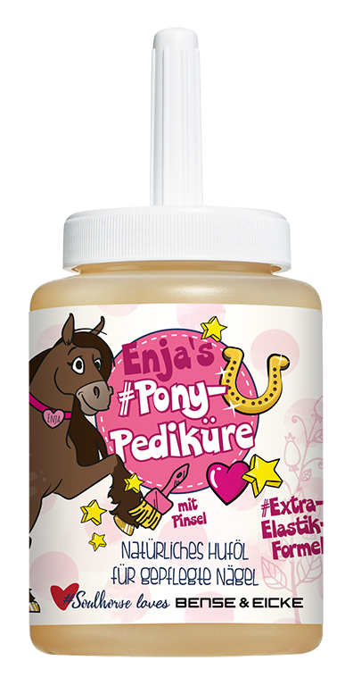 Bense & Eicke | Soulhorse Enyas Pony Pediküre - Huföl mit Pinsel - 450 ml