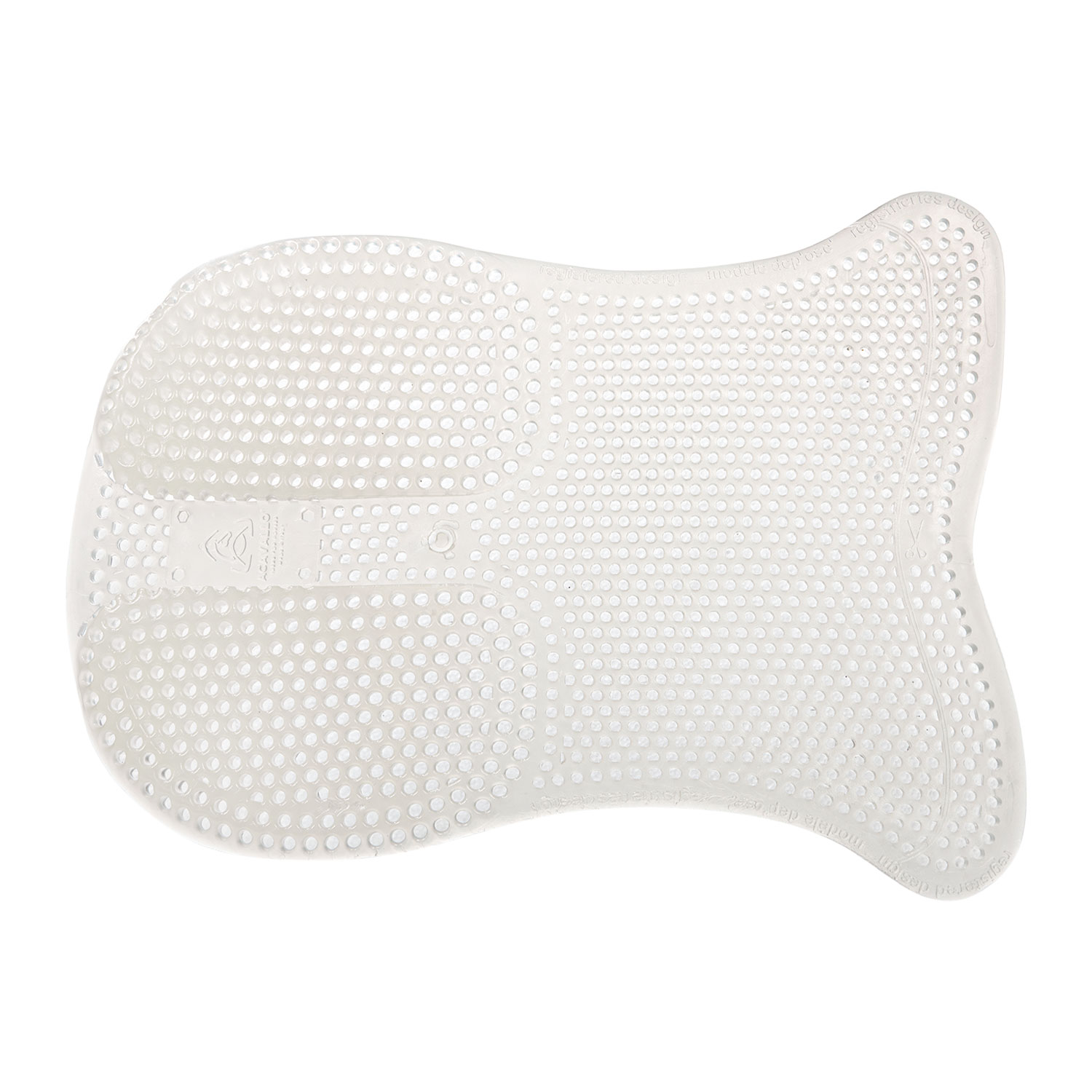Acavallo | rutschfestes Gel Pad mit Erhöhung - Transparent