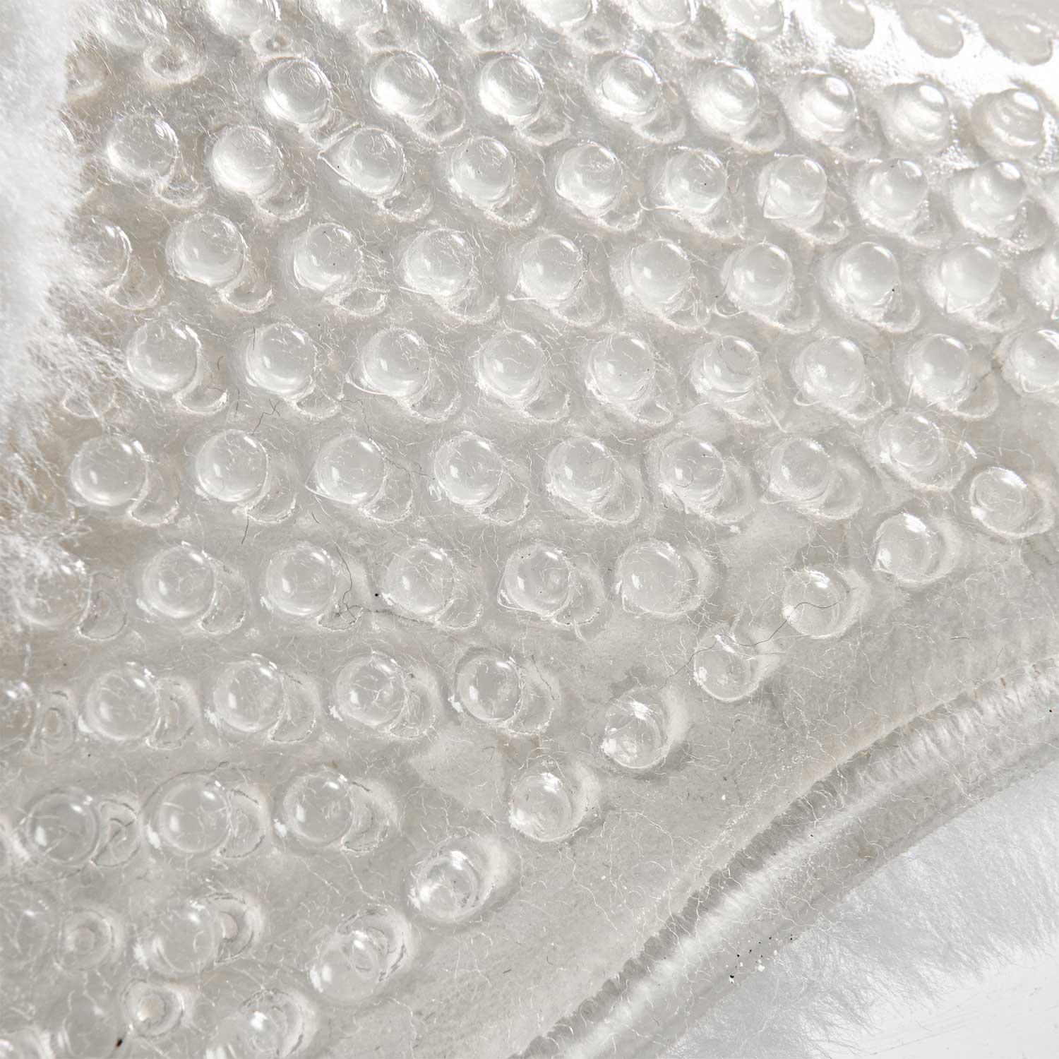 Acavallo | Massage Gel Pad mit Schaffell Weiß | Gel Transparent