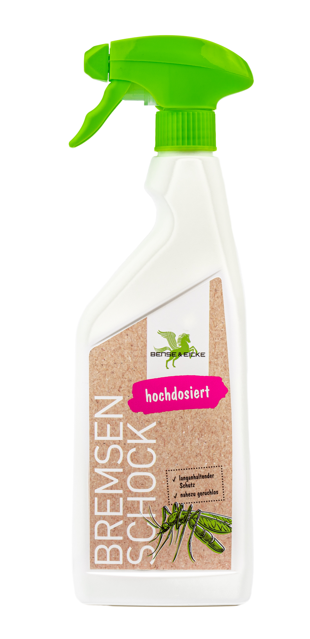 Bense & Eicke | BremsenSchock - Nahezu geruchloser Insektenschutz mit 20,6% Icaridin - 500 ml