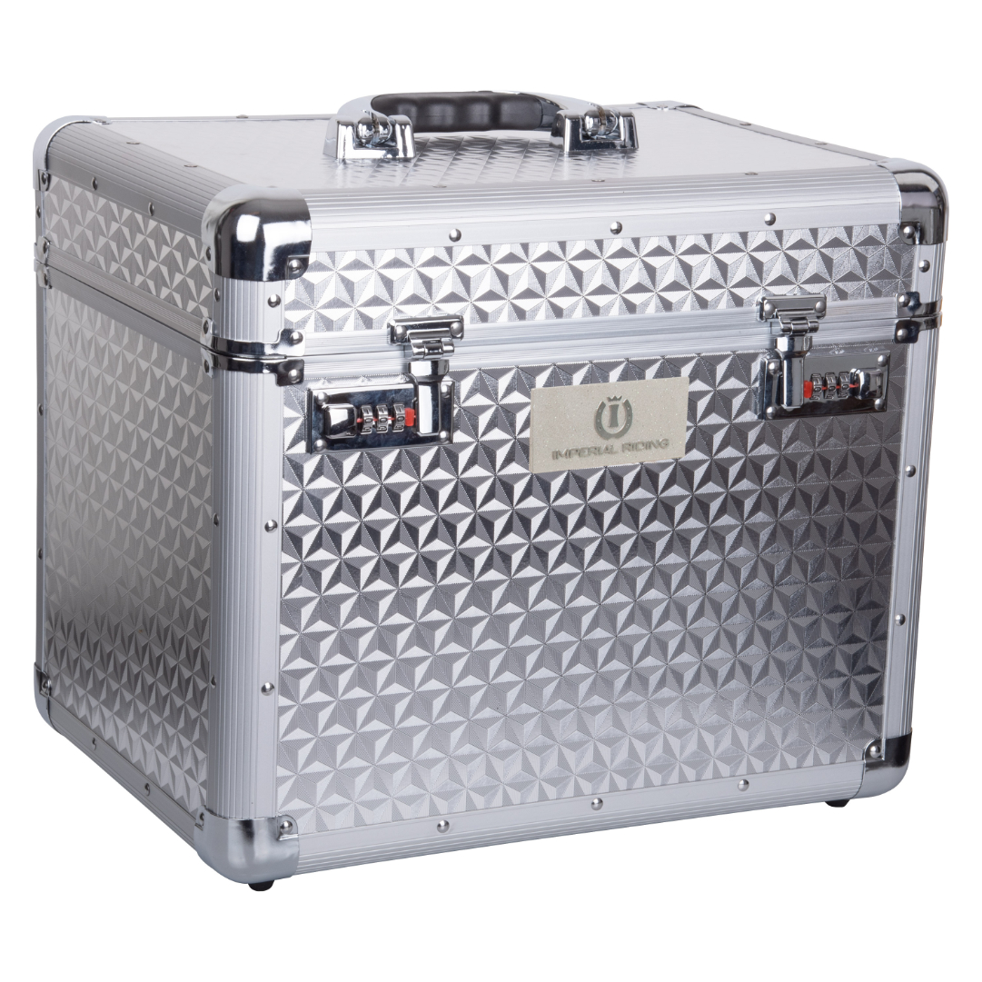 Imperial Riding | Putzkoffer | Shiny - 38x28x32 cm | Silver