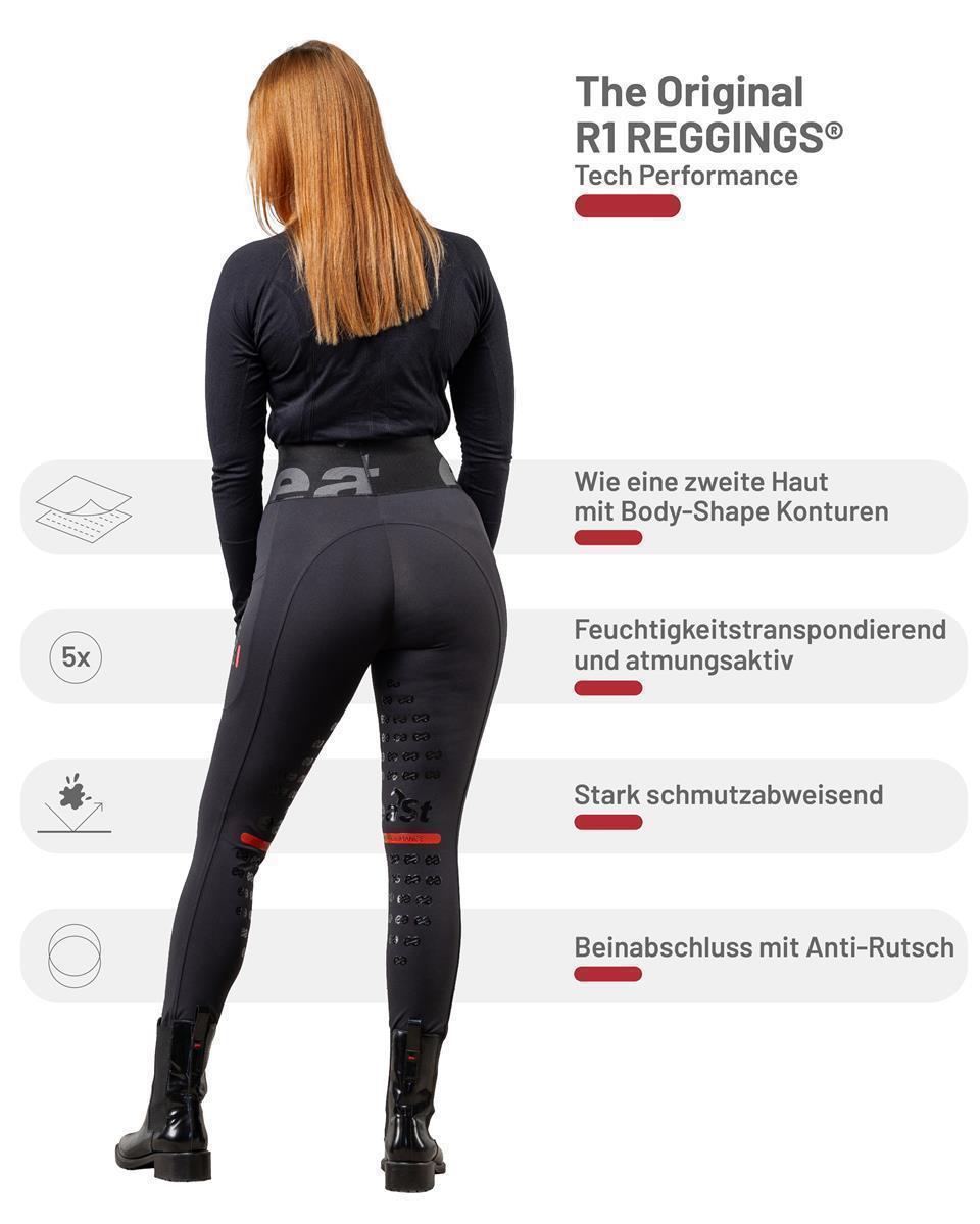 eaSt REGGINGS® R1 Tech Performance | Black | 2XS